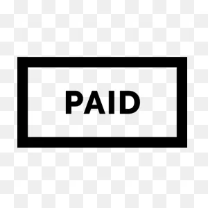 Paid - Free Signs Icons
