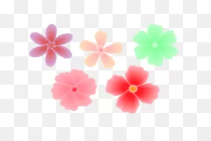 Flowers Set Illustration Pastel Color Graphic By Hunia Studio ClipartFlare.com 