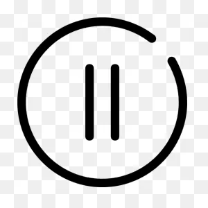 Pause Button Emoji Clipart. Free Download Transparent .png | ClipartFlare