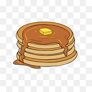 How To Draw Pancakes - Really Easy Drawing Tutorial | Pancake ClipartFlare.com 