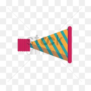 Free Party Horn Vector Image - 1248412 | Stockunlimited