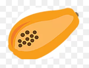Papaya Clipart - Full Size Clipart (#3902705) - ClipartFlare