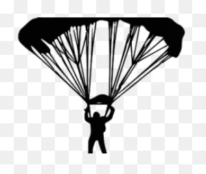 Download Hd Parachute Clipart Paratrooper - Parachutist ClipartFlare.com 