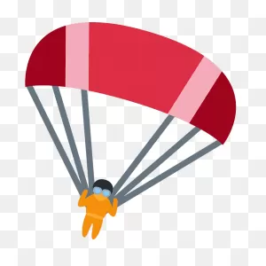 Parachute Emoji Clipart. Free Download Transparent .png | ClipartFlare