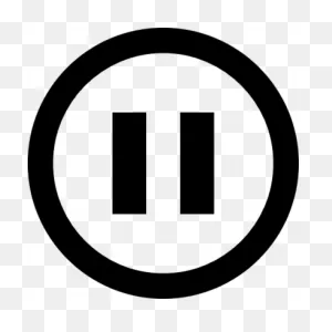 Pause Button Clipart Transparent - Pause Button Clipart ClipartFlare.com 