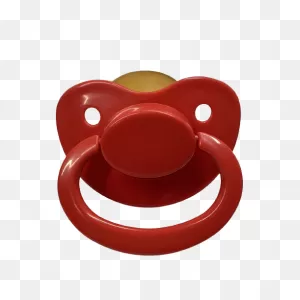 Adult Orthodontic Latex Pacifier Size 8 - Red