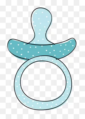 Blue Pink Baby Pacifier Clipart - Png Download - Full Size Clipart ClipartFlare.com 