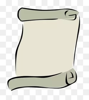 Cartoon Paper Parchment Clipart Free Image Download