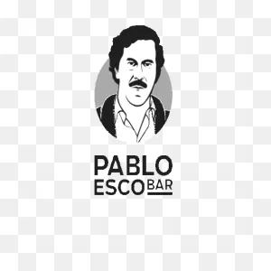Burger Sticker By Pablo Escobar Brno