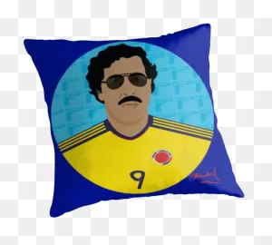 Download Hd Pablo Escobar By Mqdesigns13 - Cushion Transparent Png ClipartFlare.com 