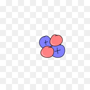 Alpha Particles Two Protons And Two Neutrons | Free PNG-WebP