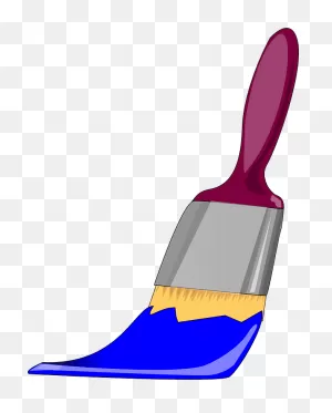Paintbrush Clipart Transparent 11 - ClipartFlare