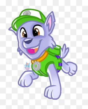 Paw Patrol Rocky Vector 1 By Rainboweevee-Da On 