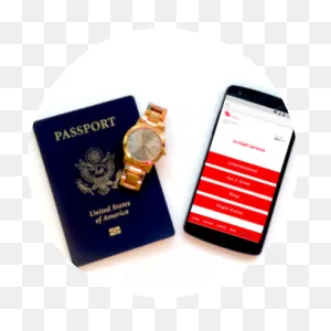 Mobile App - Us Passport Clipart - Large Size Png Image - ClipartFlare