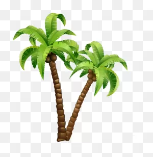 Download Palmeras - Cartoon Coconut Tree Png Png Image With No ClipartFlare.com 
