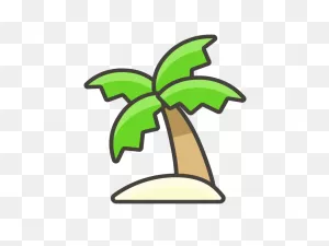 Palm Tree Emoji Icon Png Transparent Emoji - ClipartFlare ClipartFlare.com