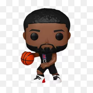 Nba Basketball - Paul George Los Angeles Clippers Black Uniform ClipartFlare.com 