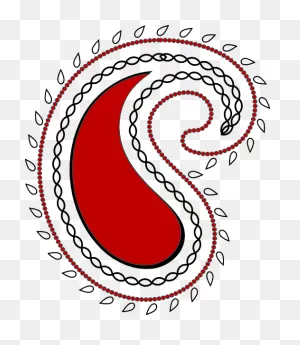 Curve Clipart Paisley Print - Paisley Png Transparent Png - Full ClipartFlare.com 