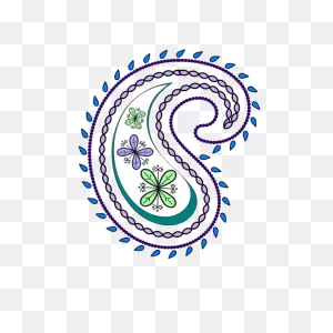 Paisley Modern (No Background) (102731) Free PNG-WebP Download / 4 Vector
