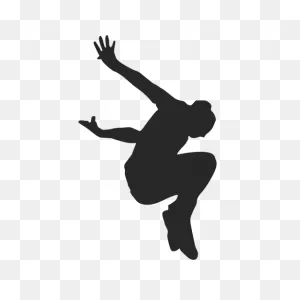 Parkour Jumping Silhouette 8 #ad , #affiliate, #affiliate ClipartFlare.com 