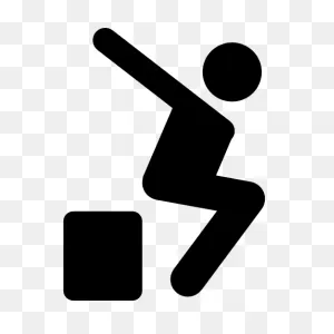Parkour Silhouette Of Extreme Sport - Free Sports Icons