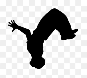 Parkour Somersault Sticker