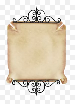 Parchemins - Scroll Vintage Parchment Paper Png Hd - (576X800) Png ClipartFlare.com 