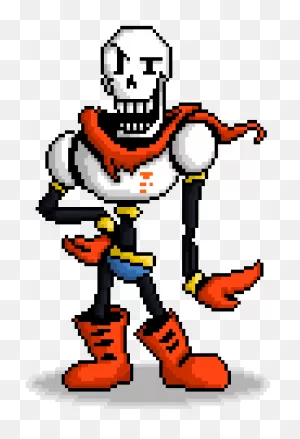 Papyrus Sticker - Undertale Sans And Papyrus - (336X466) Png ClipartFlare.com 