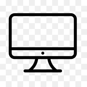Desktop Laptop Mac Monitor Pc Screen Icon - 48 Bubbles