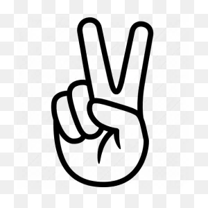 Friendship, Gesture, Hand, Peace, Sign, V, Victory Icon - Download On ClipartFlare.com 