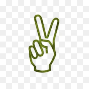 Hand Peace Sign Clipart Kid - ClipartFlare