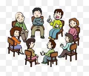 People Are Having Conversation In A Meeting Clipart. Free Download ClipartFlare.com 
