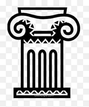 Column Or Pedestal Royalty Free Vector Clip Art Illustration ClipartFlare.com 