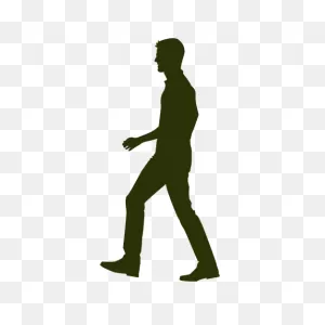 Silhouette Walking Clip Art - Walking Png Download - 512*512 ClipartFlare.com 