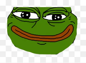 Pepe Sticker - Pepe The Frog Front View Clipart - Large Size Png ClipartFlare.com 