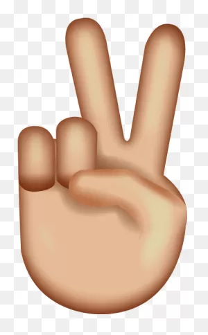 Peace Sign Emoji Transparent & Png Clipart Free Download - Emoji ClipartFlare.com 