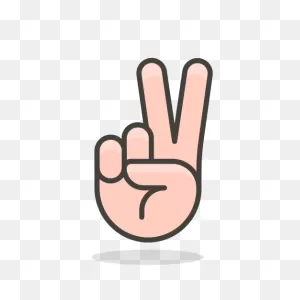 Victory, Hand Free Icon Of 780 Free Vector Emoji