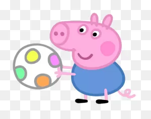 Peppa Pig Clipart Png - Peppa Pig En George Transparent Png - Full ClipartFlare.com 