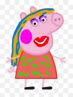 Peppa-Pig - Cartoon Characters Peppa Pig Clipart - Full Size ClipartFlare.com 