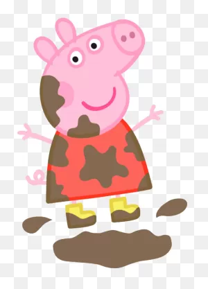 Peppa Pig Clipart Transparent 1 - ClipartFlare