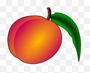 Peach Clipart - Clipart Suggest