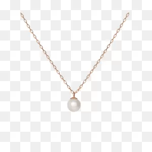 Gold & Pearl Necklaces In 14K & 18K   Rose, White & Yellow Gold