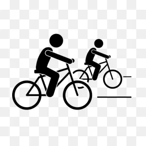 Bicycle, Bike, Biking, Friends, Group, People, Riding Icons