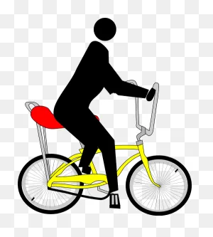 Person Riding Bike Clip Art Image - Clipsafari