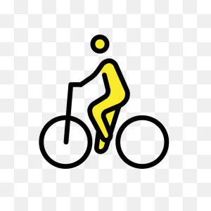 Person Biking Emoji Clipart. Free Download Transparent .png ClipartFlare.com 