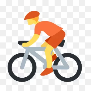 Person Biking Emoji Clipart. Free Download Transparent .png ClipartFlare.com 