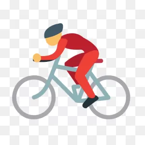 Person Biking Emoji Clipart. Free Download Transparent .png ClipartFlare.com 