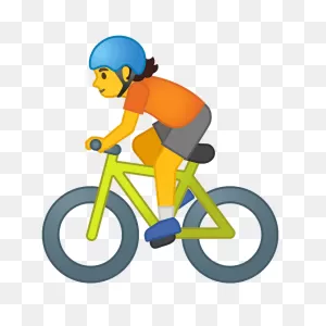 Person Biking Emoji Clipart. Free Download Transparent .png ClipartFlare.com 