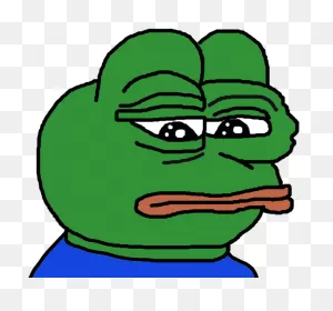 Sad Pepe Clipart -  - Png Download - Full Size Clipart ClipartFlare.com 