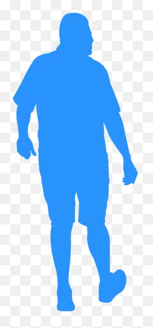 Man Walking Away Silhouette - Free Vector Silhouettes | ClipartFlare